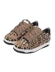 Amazon.com: Aelfric Eden Sneakers Starry Climb Leopard Print